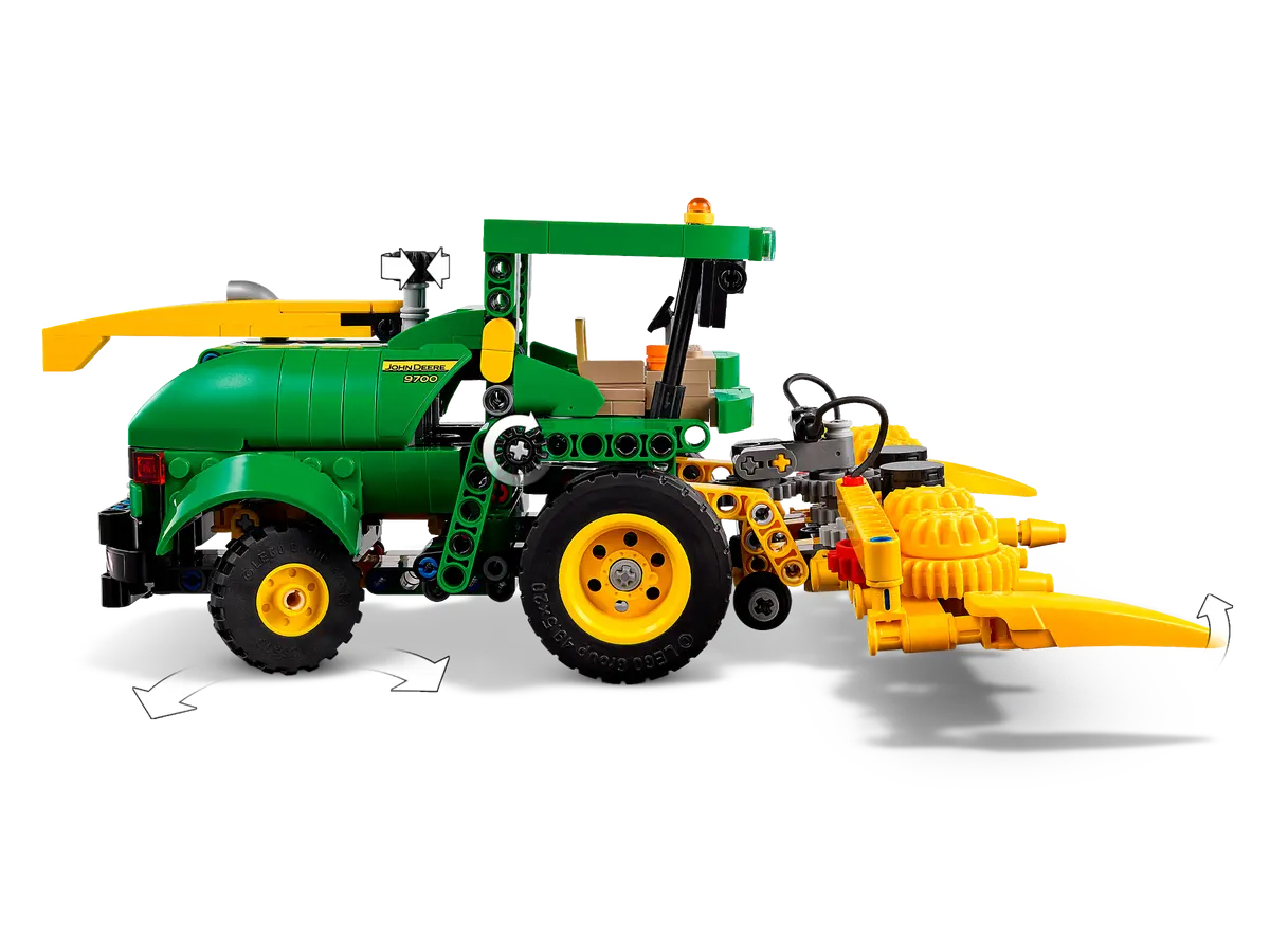 Конструктор LEGO® Technic Кормоуборочный комбайн John Deere 9700, 559  деталей, возраст от 9+, 42168