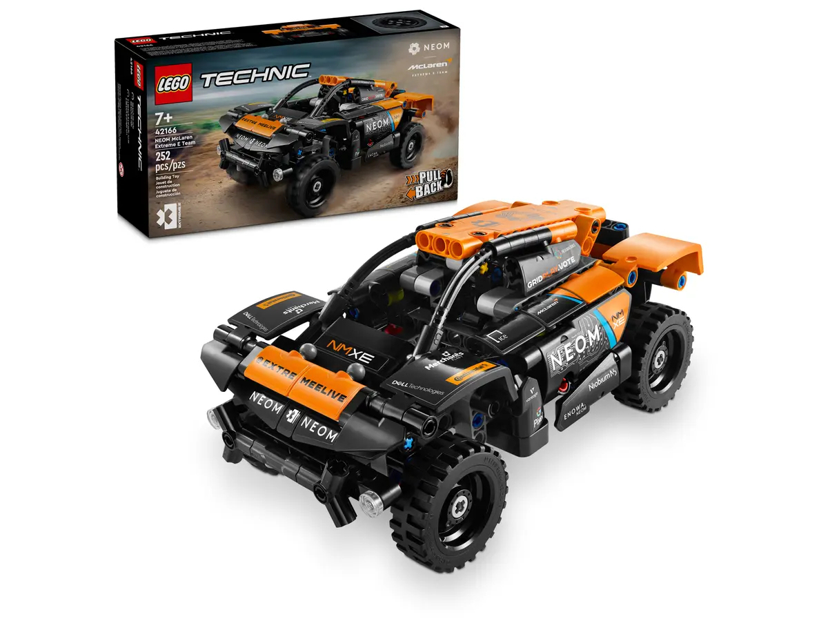 Конструктор LEGO® Technic Гоночный автомобиль NEOM McLaren Extreme E, 252  деталей, 7+, 42166