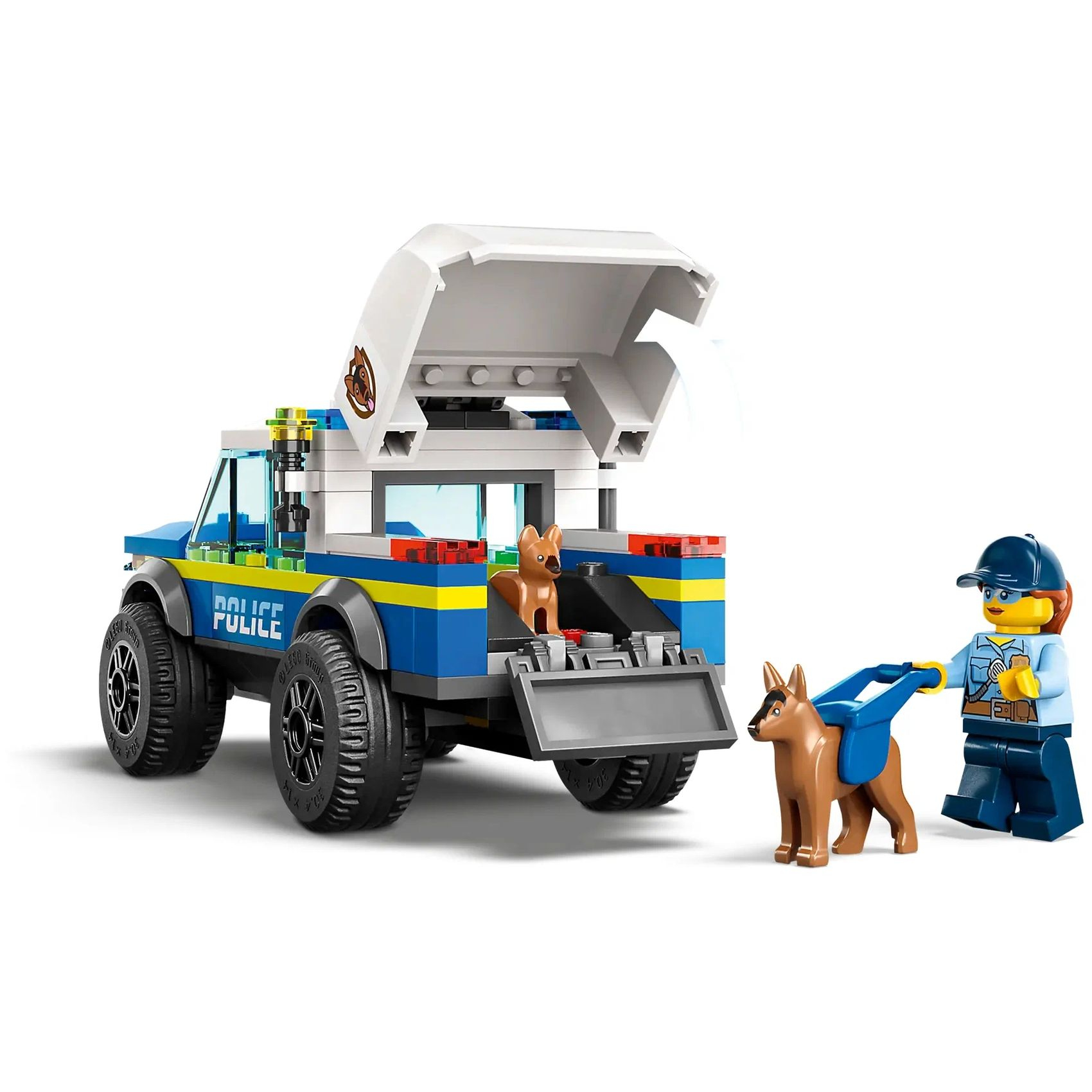 Конструктор LEGO® City Police Дрессировка собак мобильной полиции, 197  деталей, 5+, 60369