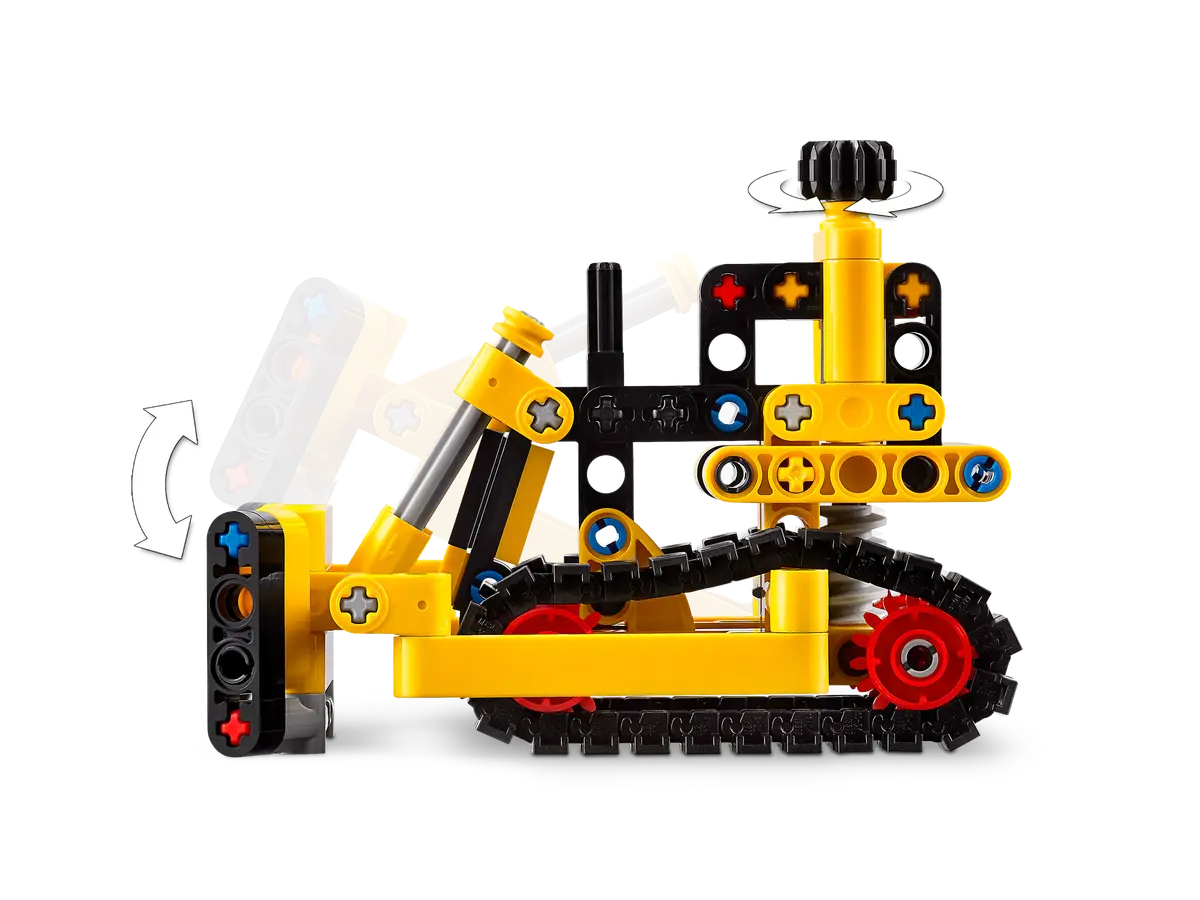 Конструктор LEGO® Technic Тяжелый бульдозер, 195 деталей, возраст от 7+,  42163